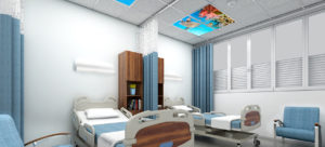 Scene Photo Graphics in Patient Room