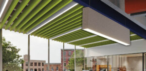 Rail 2 Acoustic Green Baffles