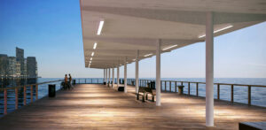 S4W-D Application Boardwalk Lighting