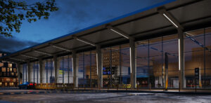 Rail 6 Wet Airport Exterior Lighting