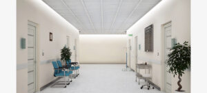 Hospital Hallway Perimeter Lighting